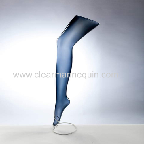 legs blue semi-transparent PC manneuins leg