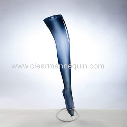 Foot/Legs female semi-transparent PC mannequin whosale