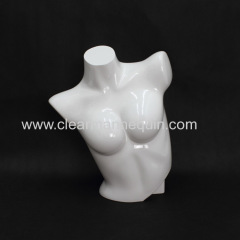 New style white female PC mannequin torso