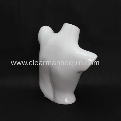 New style white female PC mannequin torso