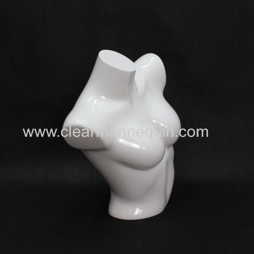 New style white female PC mannequin torso