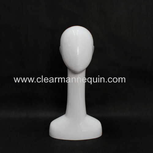 Jewelry female PC head mannquin for sale