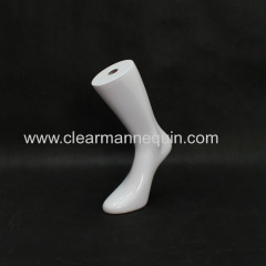 Plastic female sexy PC foot mannequin best priece