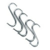 metal hook, S hook, S shaped hook