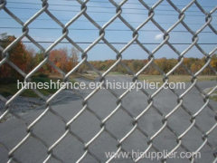 Medium carbon aluminium coated chain link fence