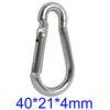 Aluminum Carabiner Camp Snap Hook Keychain Hiking