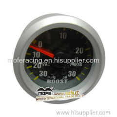 black face carbon fiber digital auto gauge meter