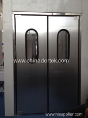 double acting swing doors for supermarkets