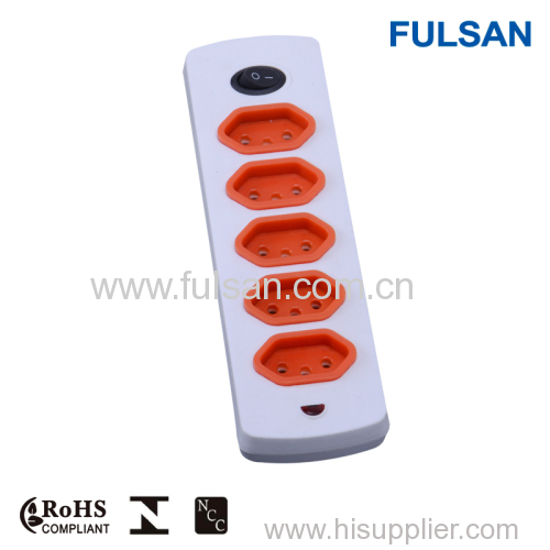 Hot Sale overload protection power strip with switch and indicator lamp