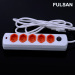 Hot Sale overload protection power strip with switch and indicator lamp