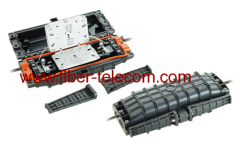 Horizontal type Fiber Optic Splice Enclosure