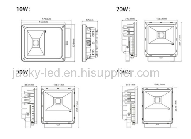 200W led flood light 200W led flood light with Bridgelux COB 45mil LED