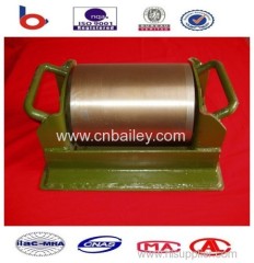 Bailey bridge plate roller