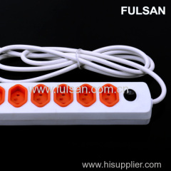 High Quality 3m 2 way Extension Power Socket with Switch