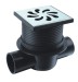 Siphon drainage horizontal floor drain fittings