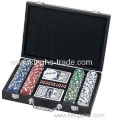 200pcs wooden case poker chip sets china suppliers