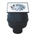 PE vertical row of floor drain pipe fittings