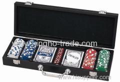 100pcs wooden case poker chip sets china suppliers