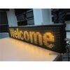 Poos P10 Semi-Outdoor LED Moving Sign With single yellow SD-P10-1-Y