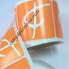 High quality custom self adhesive logo sticker label