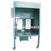 manual powder coating spray booth