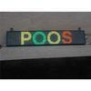 Poos P10 tri-color Semi-Outdoor LED Moving Sign Progranable SD-P10-1-RG