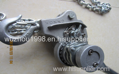 Manual Hoists Winch Ratchet Chain Hoist