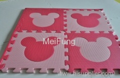 EVA Foam Beautiful Flower Flooring Mat