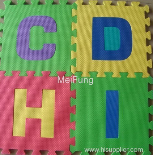 EVA Alphabet Numbers Puzzle Mat