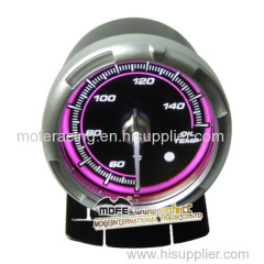 60mm red iIllumination white lcd digital oil temp gauge