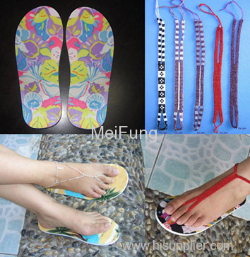 EVA nude cordless slippers