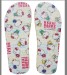 EVA nude cordless slippers