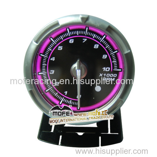 60mm red iIllumination white lcd digital rpm gauge