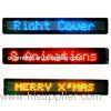 PH7.62mm Indoor Tri-color RS232 / USB LED Moving Message Signs Advertising Display