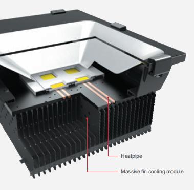 100W led flood light with Bridgelux COB 45mil LED and MeanWell Drive