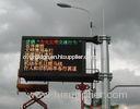 P10 Single Color LED Traffic Signs for Message Display High Stability with CE Vertificed