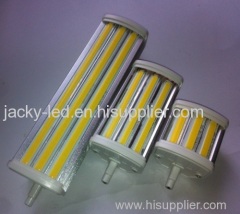 high lumen 1450LM 15W COB led R7S light 118MM led R7S lamp