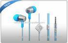 Handfree Metal Flat Cable in Ear Earphone with Mic for Iphone5