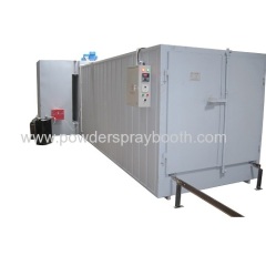 powder coating oven with oil or diesel