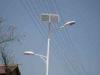 100 watt Solar and wind hybrid energy street lights with Silicon battery 100A - 120A