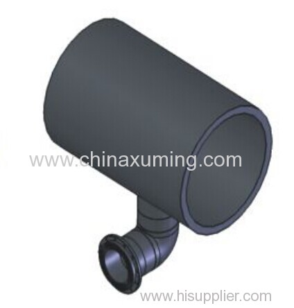 HDPE Slurry Drainage Tee Pipe Fittings