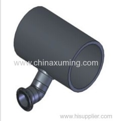 HDPE Slurry Drainage Tee Pipe Fittings