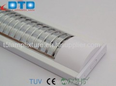 Grid Fluorescent Light Fixture