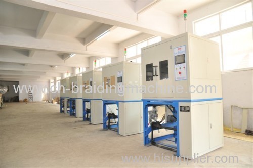 High speed 16 carriers braider for cable and wire making