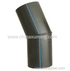 HDPE Butt Welding 22.5 Degree Elbow Fittings