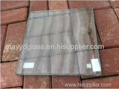 5mm decorated tempered pattern glass