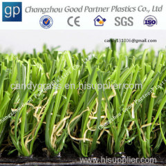 China synthetic green grass for landscape and kindergarten