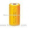 Low internal resistance 1500mAh NICD Battery SIZE C-1500MAH / 1.2v cordless telephone