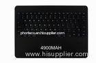 Durable high grain Ipad 2 Leather Case with Bluetooth Keyboard galaxy tab Stereo Speakers