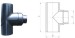 HDPE Fabrocated Reducing Tee Pipe Fittings